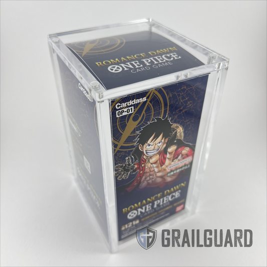 One Piece Japanese Booster Box Premium Acrylic Display Protector Case