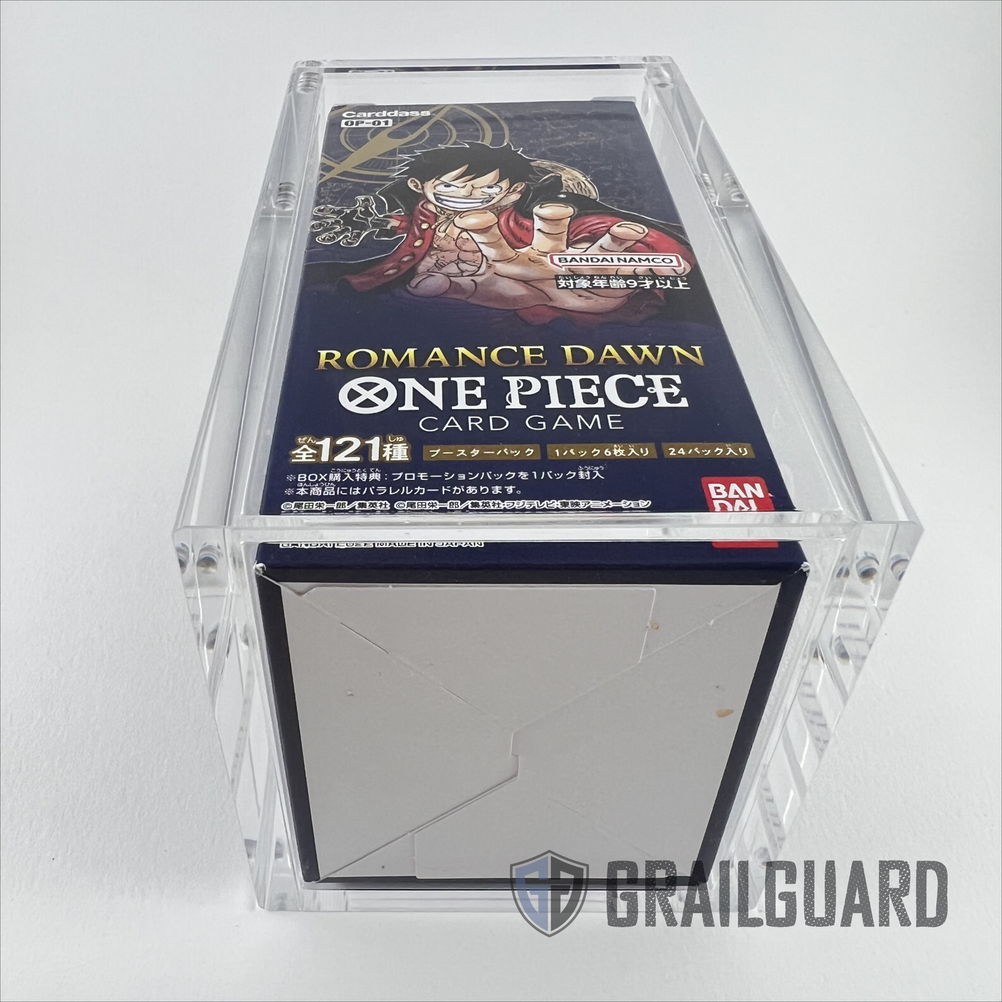 One Piece Japanese Booster Box Premium Acrylic Display Protector Case