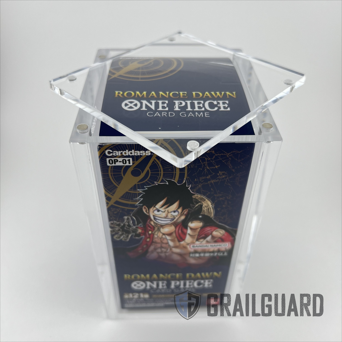 One Piece Japanese Booster Box Premium Acrylic Display Protector Case