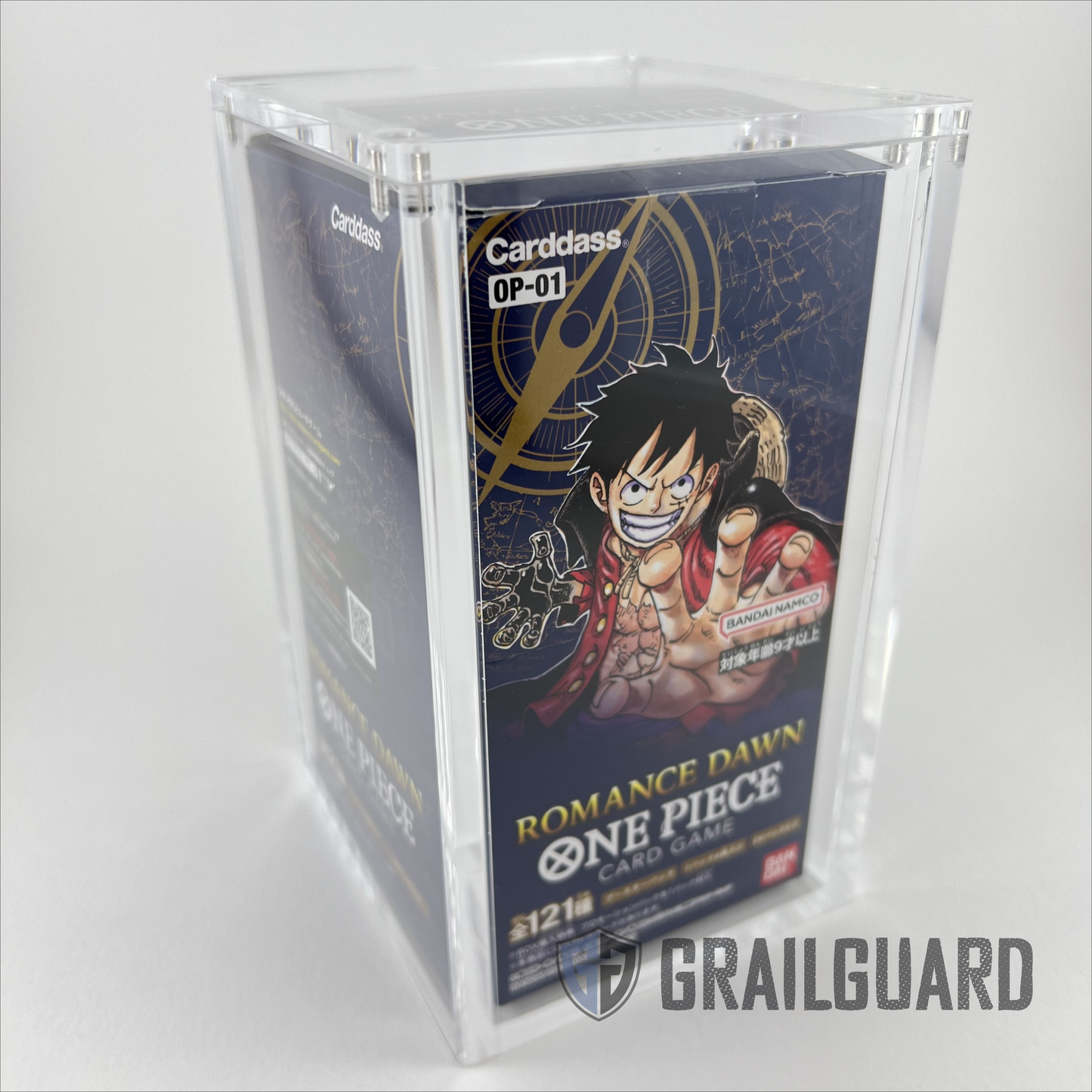 One Piece Japanese Booster Box Premium Acrylic Display Protector Case