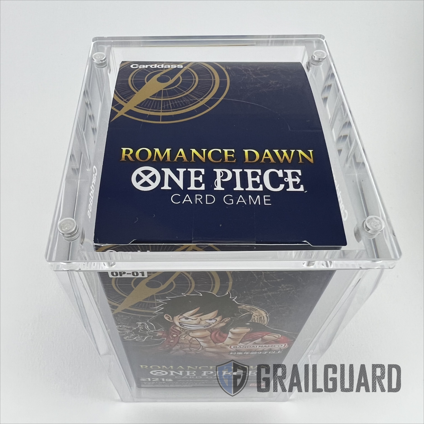 One Piece Japanese Booster Box Premium Acrylic Display Protector Case