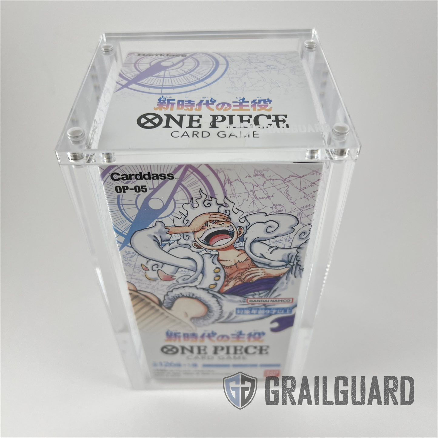 One Piece Japanese Booster Box Premium Acrylic Display Case - NEW/REPRINT SIZE