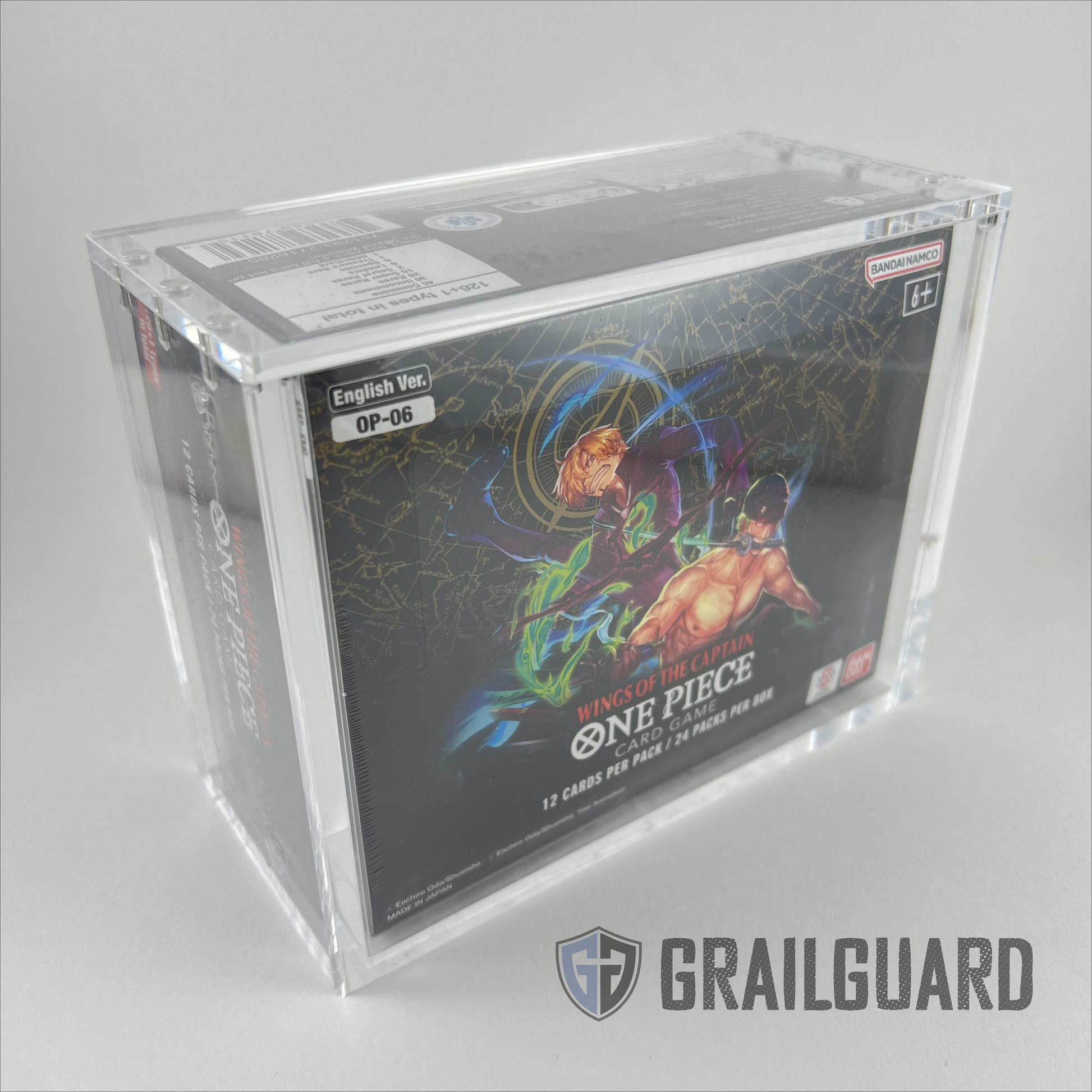 OP-01 To OP-09 Acrylic Display Case For One Piece Booster Box - Fits OP01 To OP09, Clear Protective Cover Collectible Knife, Sword & Blade Boxes, Cases & Pouches OP-01 To OP-09 Acrylic Display Case For One Piece Booster Box - Fits OP01 To OP09, Clear Protective Cover Collectible Knife, Sword & Blade Boxes, Cases & Pouches