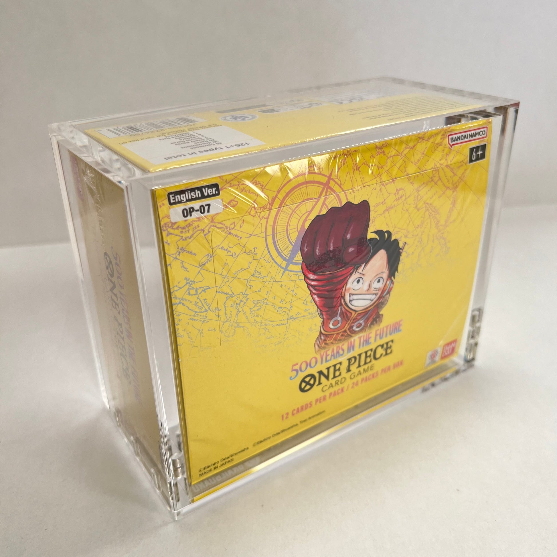 One Piece English Booster Box Acrylic Display Protector Case All Sizes grailguard One Piece English Booster Box Acrylic Display Protector Case All Sizes grailguard