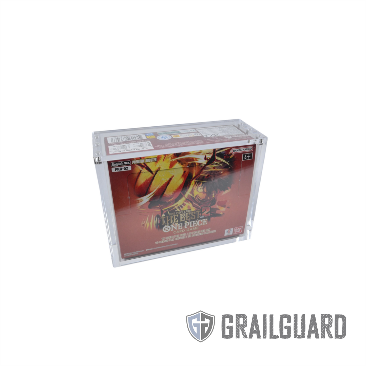 One Piece English Booster Box Acrylic Display Protector Case All Sizes OP01-13