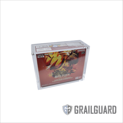 One Piece English Booster Box Acrylic Display Protector Case All Sizes OP01-13