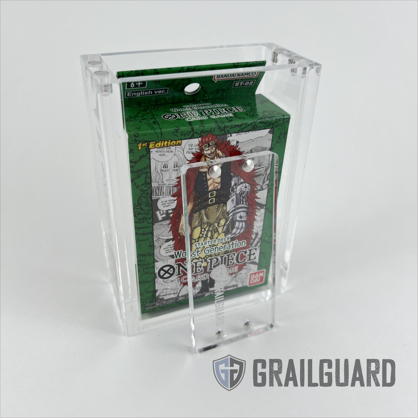 One Piece Super Pre-Release Deck Premium Acrylic Display Protector Case