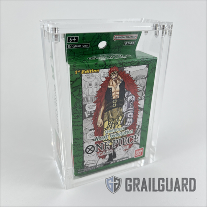 One Piece Super Pre-Release Deck Premium Acrylic Display Protector Case
