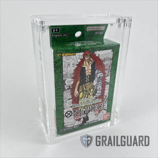 One Piece Super Pre-Release Deck Premium Acrylic Display Protector Case