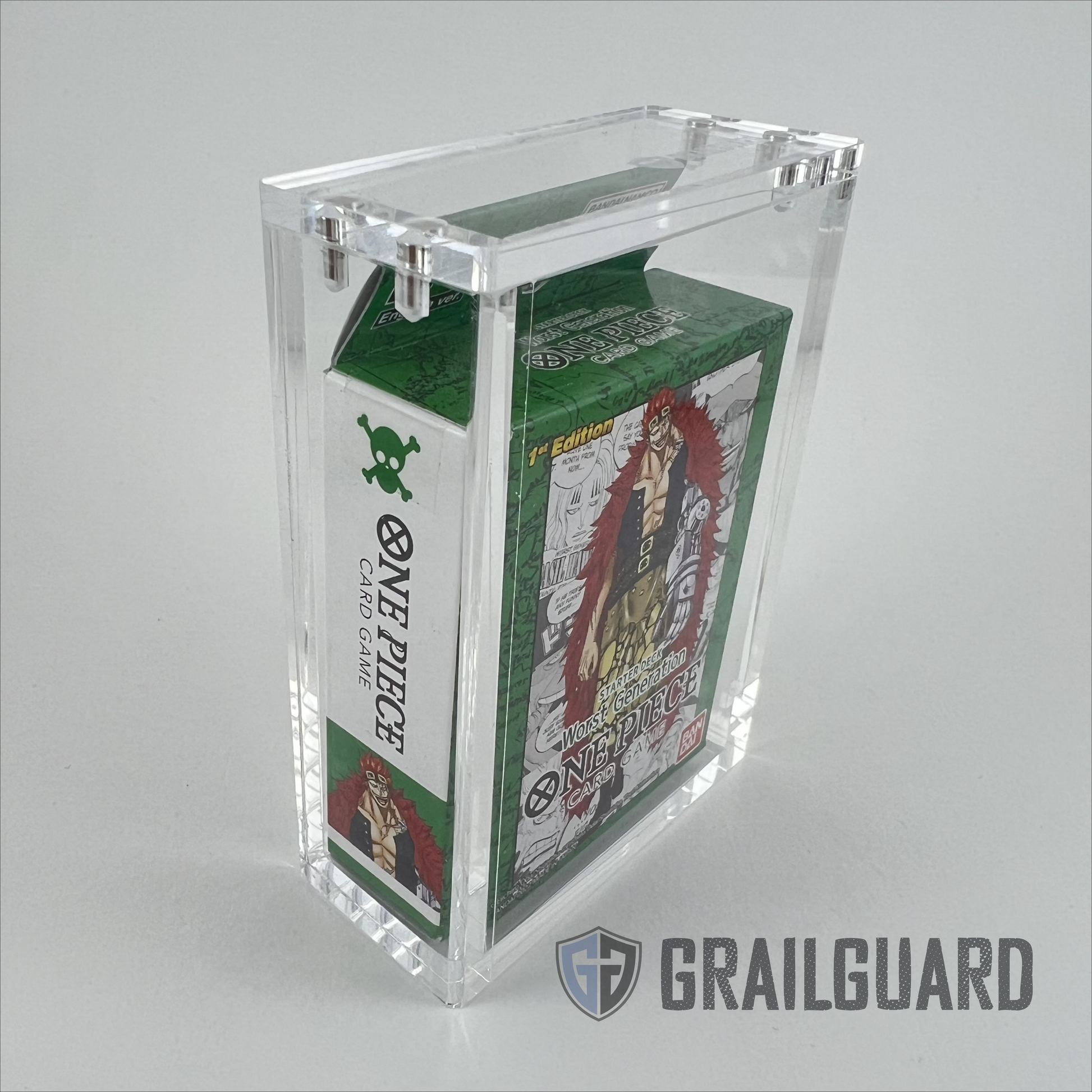 One Piece Super Pre-Release Deck Premium Acrylic Display Protector Cas grailguard One Piece Super Pre-Release Deck Premium Acrylic Display Protector Cas grailguard