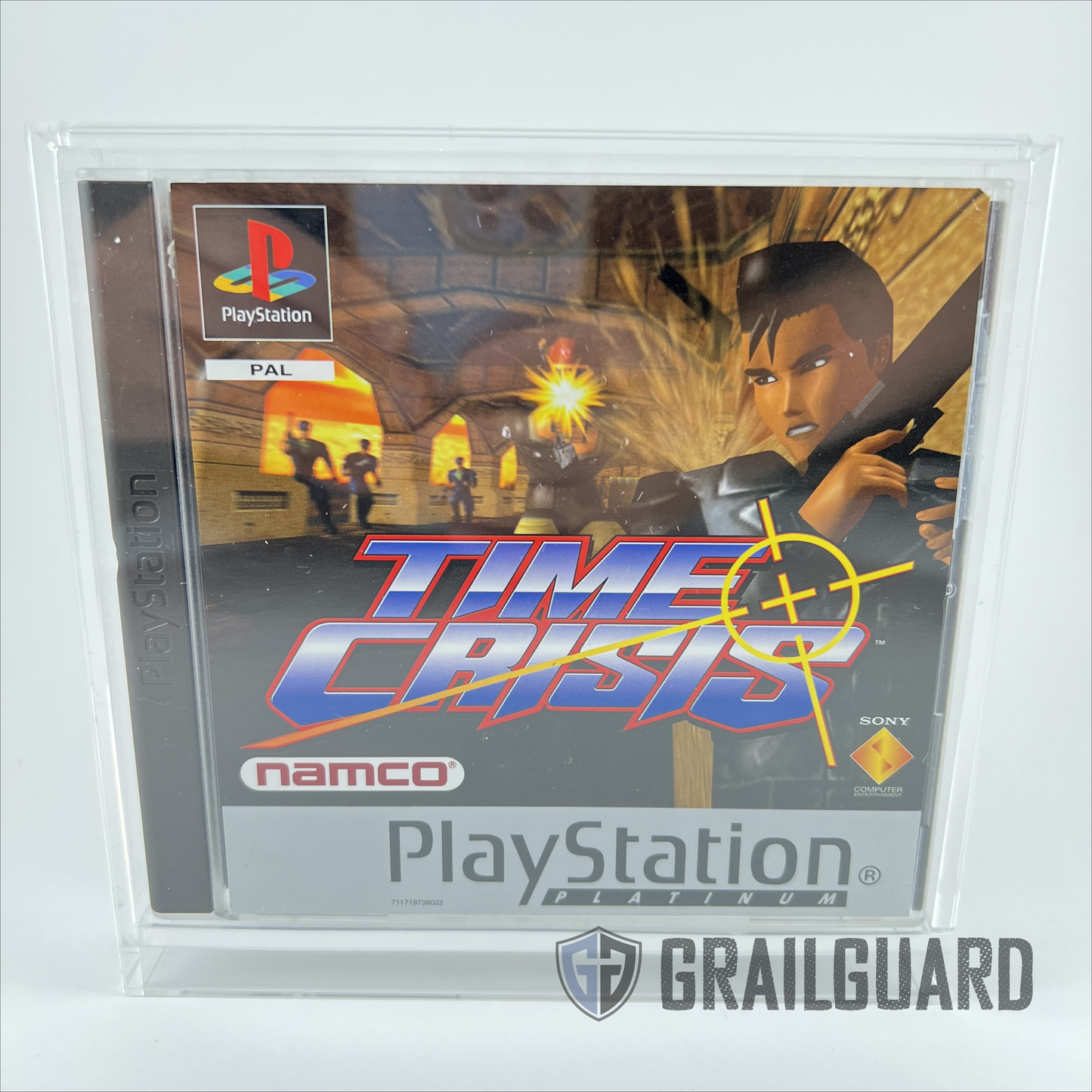 PS1 PAL Game Box Premium Acrylic Display Protector Case