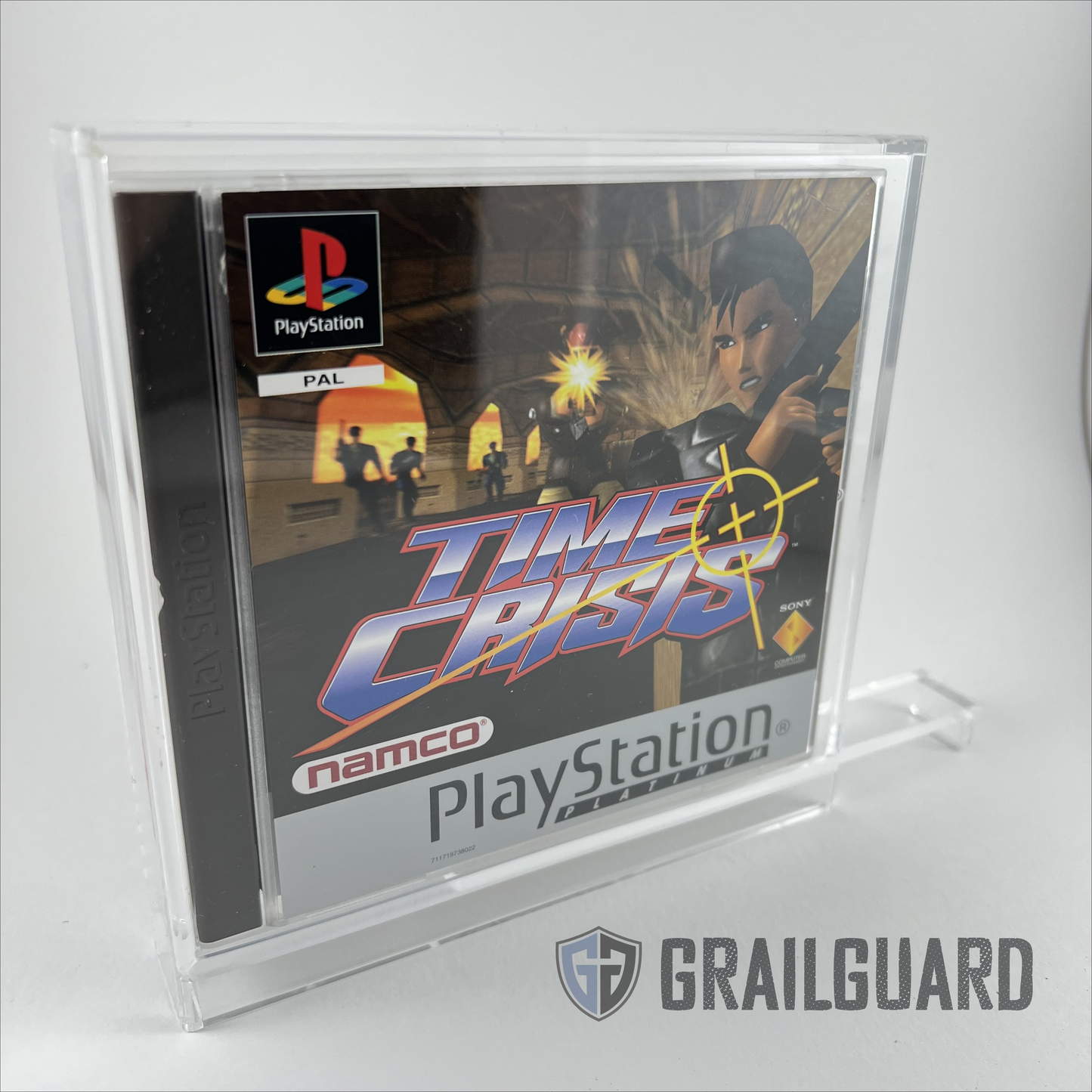 PS1 PAL Game Box Premium Acrylic Display Protector Case