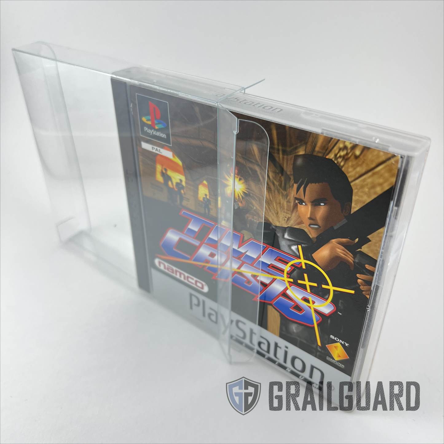 PS1 Playstation 1 PAL Game Box Protector / Case 0.5mm (1-100 pack)