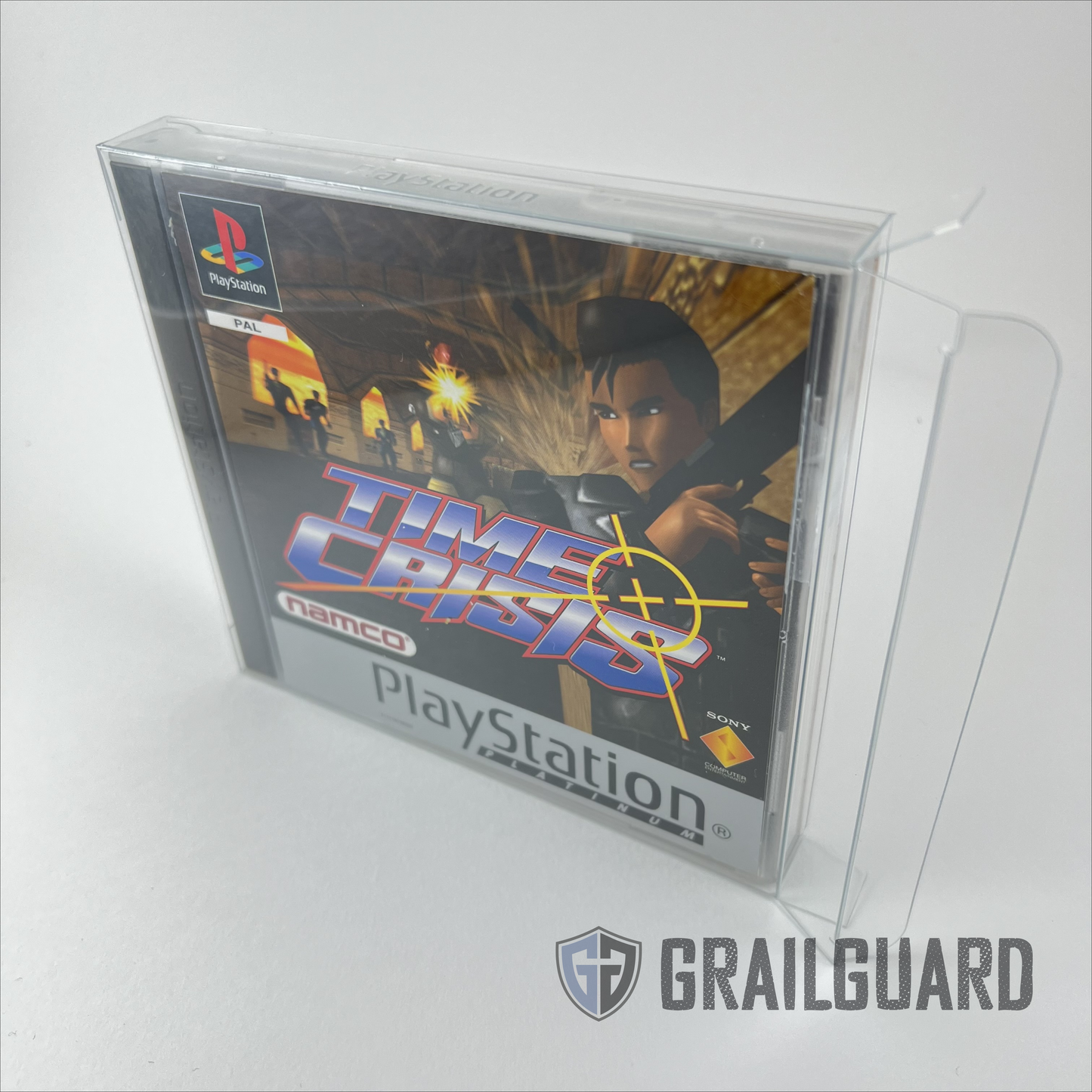 PS1 Playstation 1 PAL Game Box Protector / Case 0.5mm (1-100 pack)