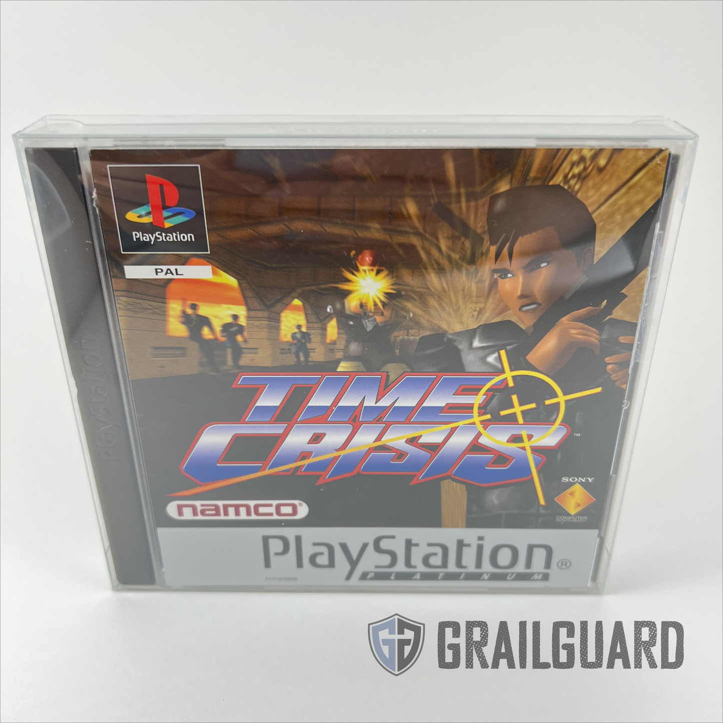 PS1 Playstation 1 PAL Game Box Protector / Case 0.5mm (1-100 pack)