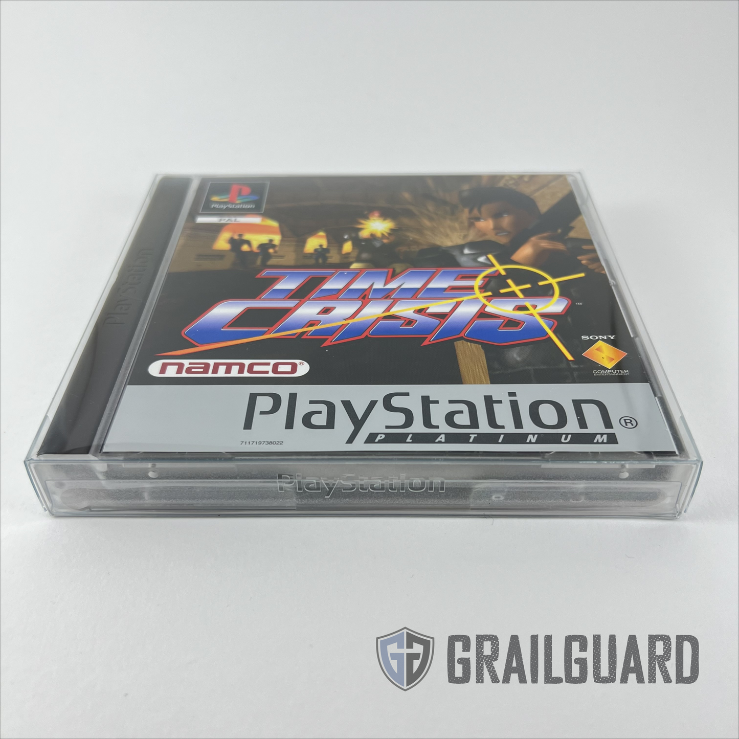 PS1 Playstation 1 PAL Game Box Protector / Case 0.5mm (1-100 pack)