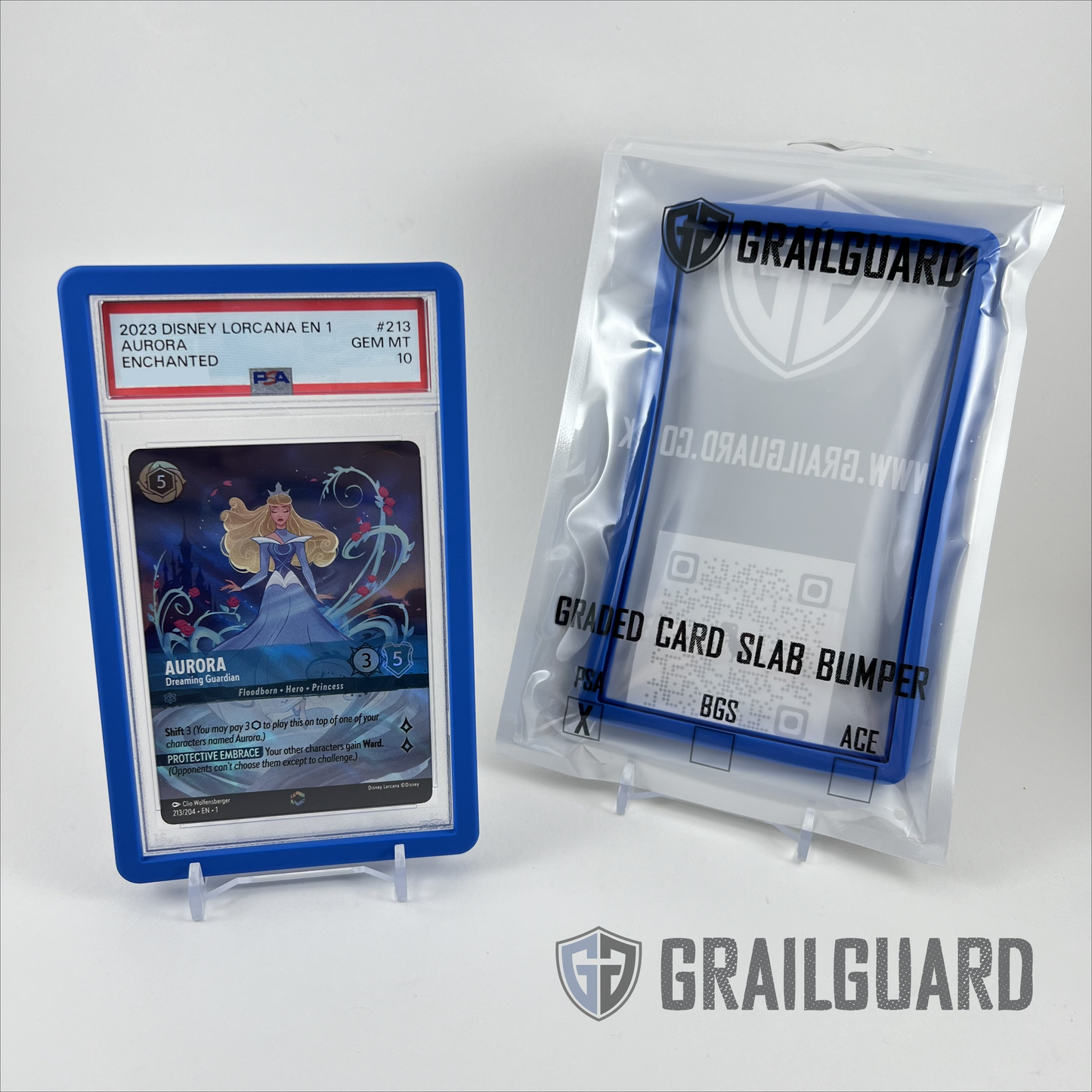 Graded Card Slab Bumper Protector Case (PSA)