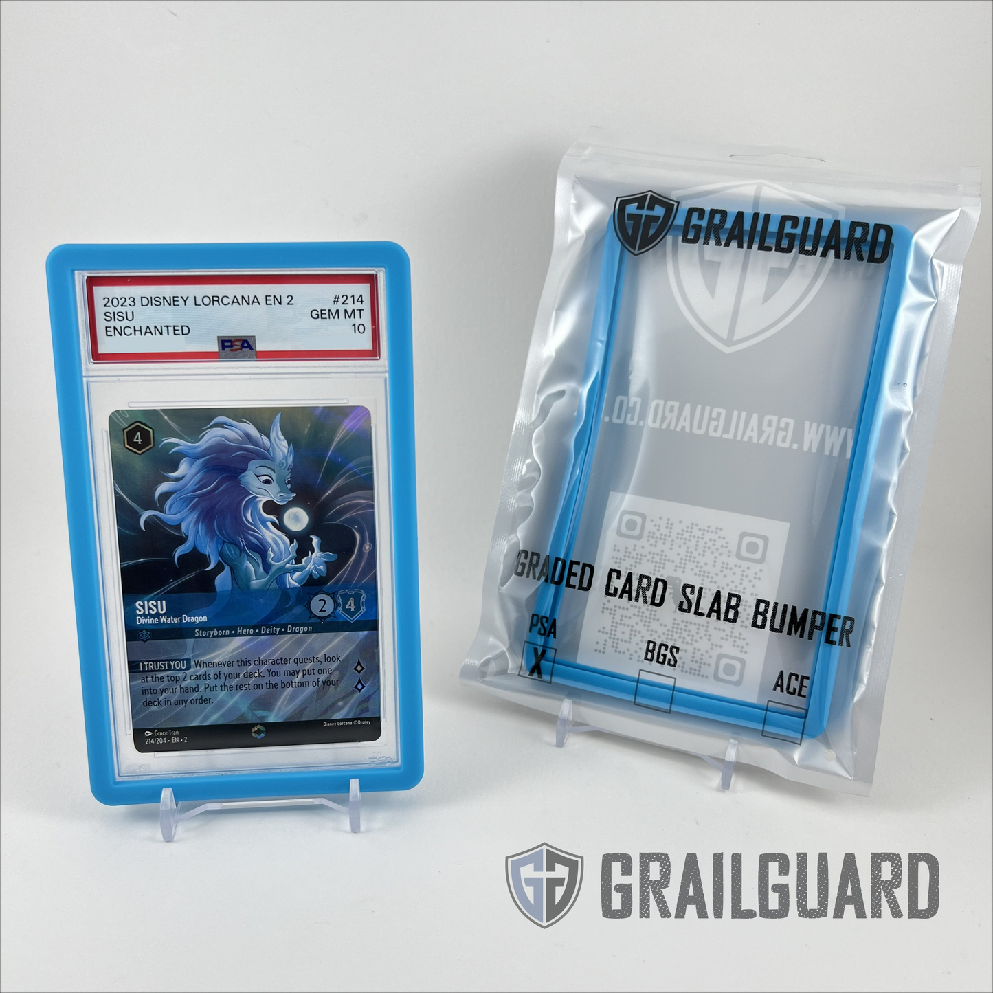 Graded Card Slab Bumper Protector Case (PSA)