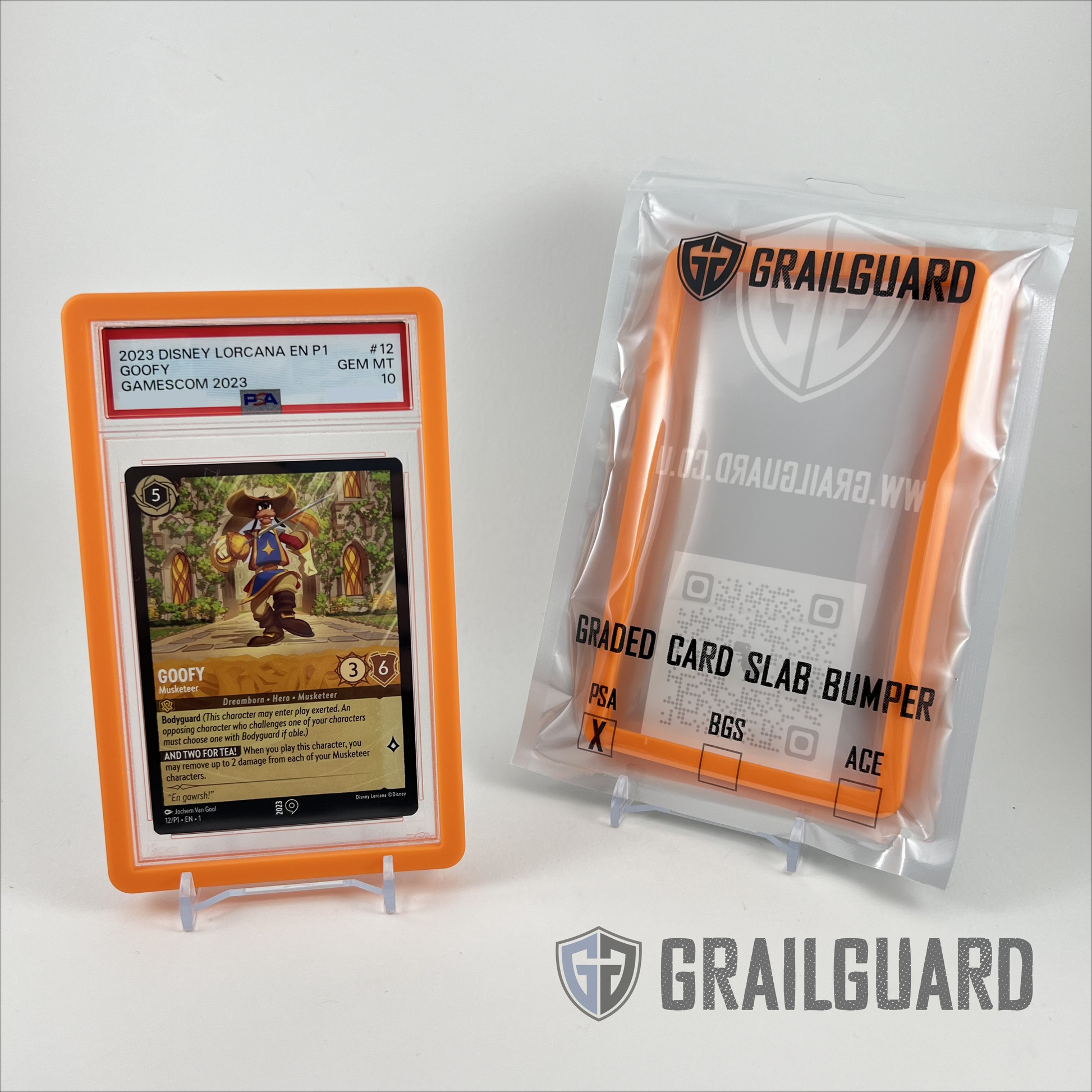 Hobby Defense Card Guard BGS Graded Card Slab Protector Skin - TPU Bumper Guard (5 Color Options, Fits 35pt Slabs) Bumper Guards Hobby Defense Card Guard BGS Graded Card Slab Protector Skin - TPU Bumper Guard (5 Color Options, Fits 35pt Slabs) Bumper Guards