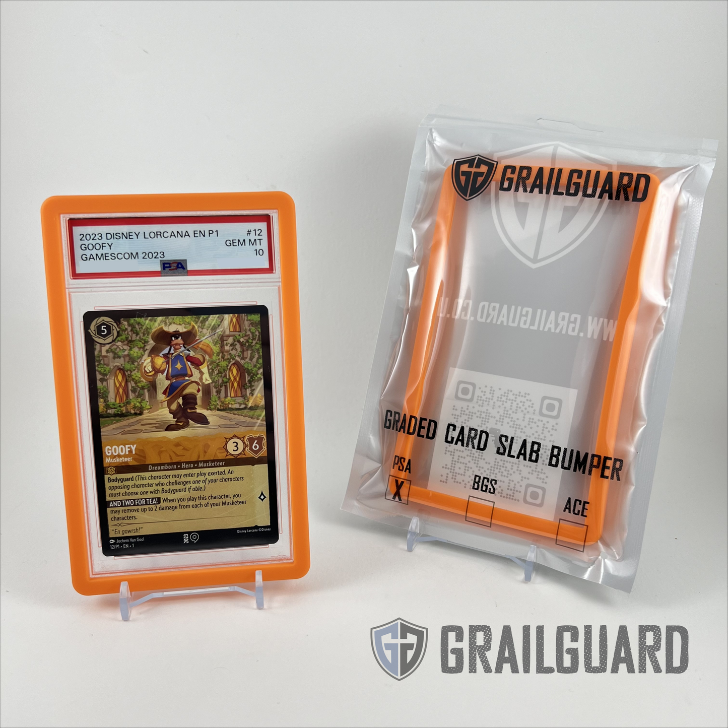 Graded Card Slab Bumper Protector Case (PSA)