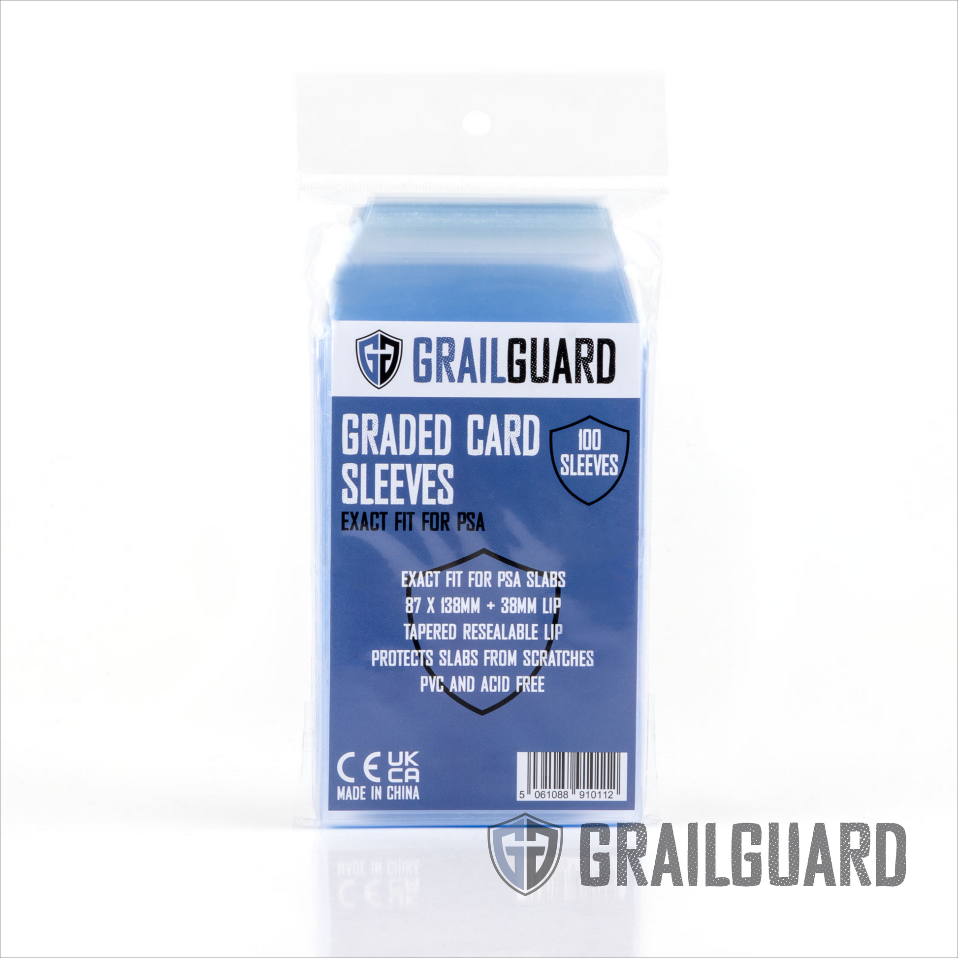 Grail Guard Graded Card Slab Sleeves - PSA Perfect Fit grailguard Grail Guard Graded Card Slab Sleeves - PSA Perfect Fit grailguard
