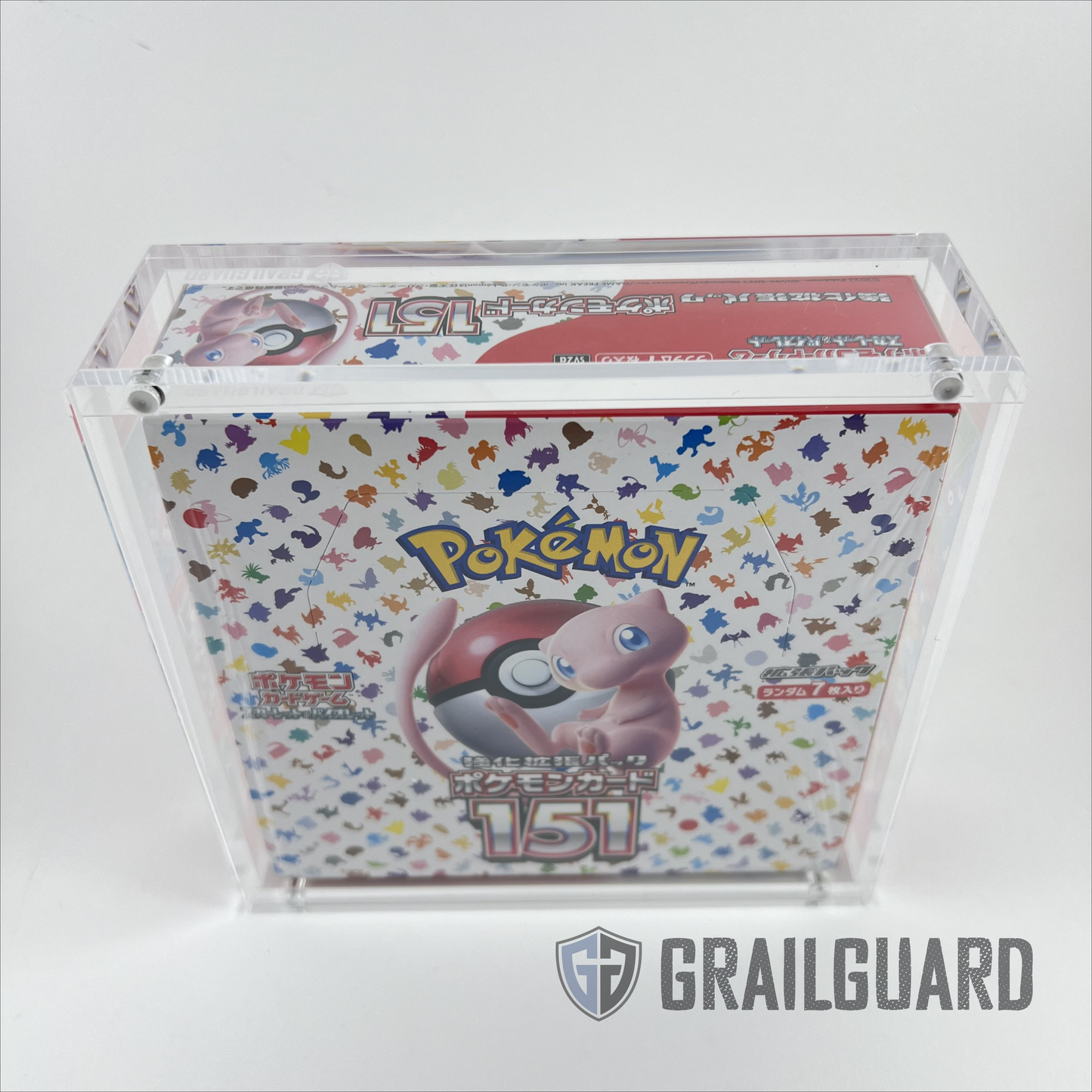 Pokemon TCG Japanese Large Booster Box Premium Acrylic Display Protector Case