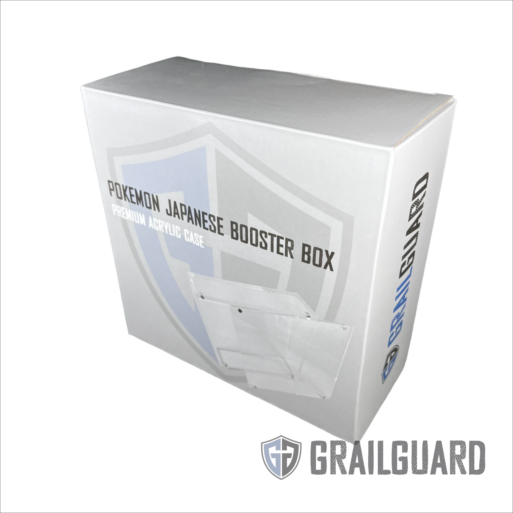 Pokemon TCG Japanese Large Booster Box Premium Acrylic Display Protect grailguard Pokemon TCG Japanese Large Booster Box Premium Acrylic Display Protect grailguard