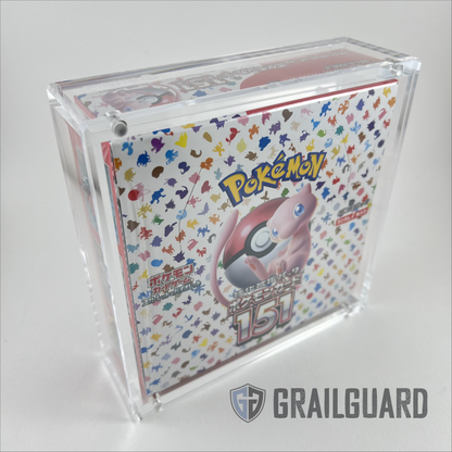 Pokemon TCG Japanese Large Booster Box Premium Acrylic Display Protect grailguard Pokemon TCG Japanese Large Booster Box Premium Acrylic Display Protect grailguard