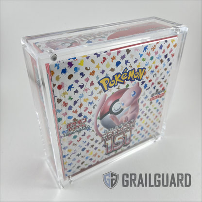 Pokemon TCG Japanese Large Booster Box Premium Acrylic Display Protector Case