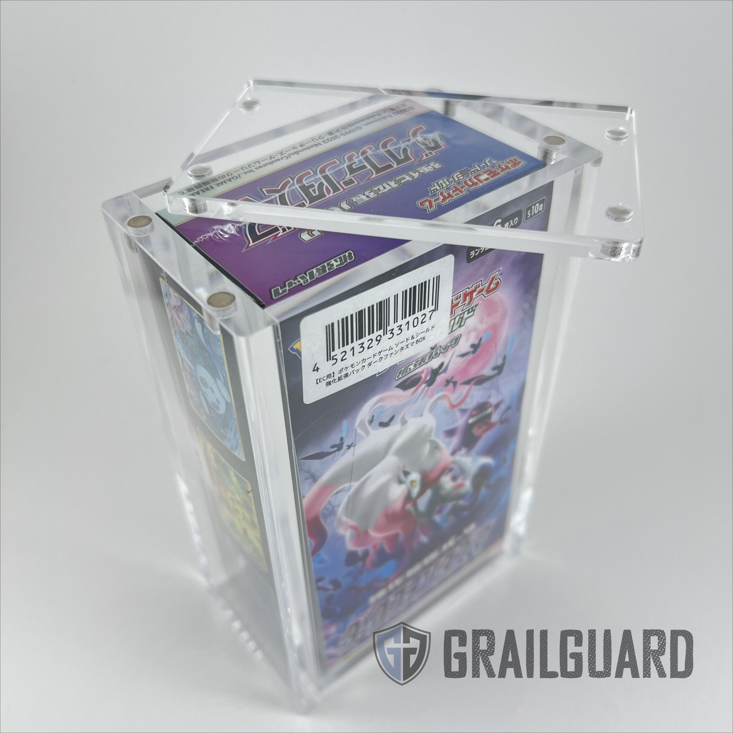 Pokemon TCG Japanese Small Booster Box Premium Acrylic Display Protector Case