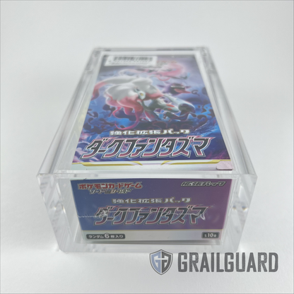 Pokemon TCG Japanese Small Booster Box Premium Acrylic Display Protector Case