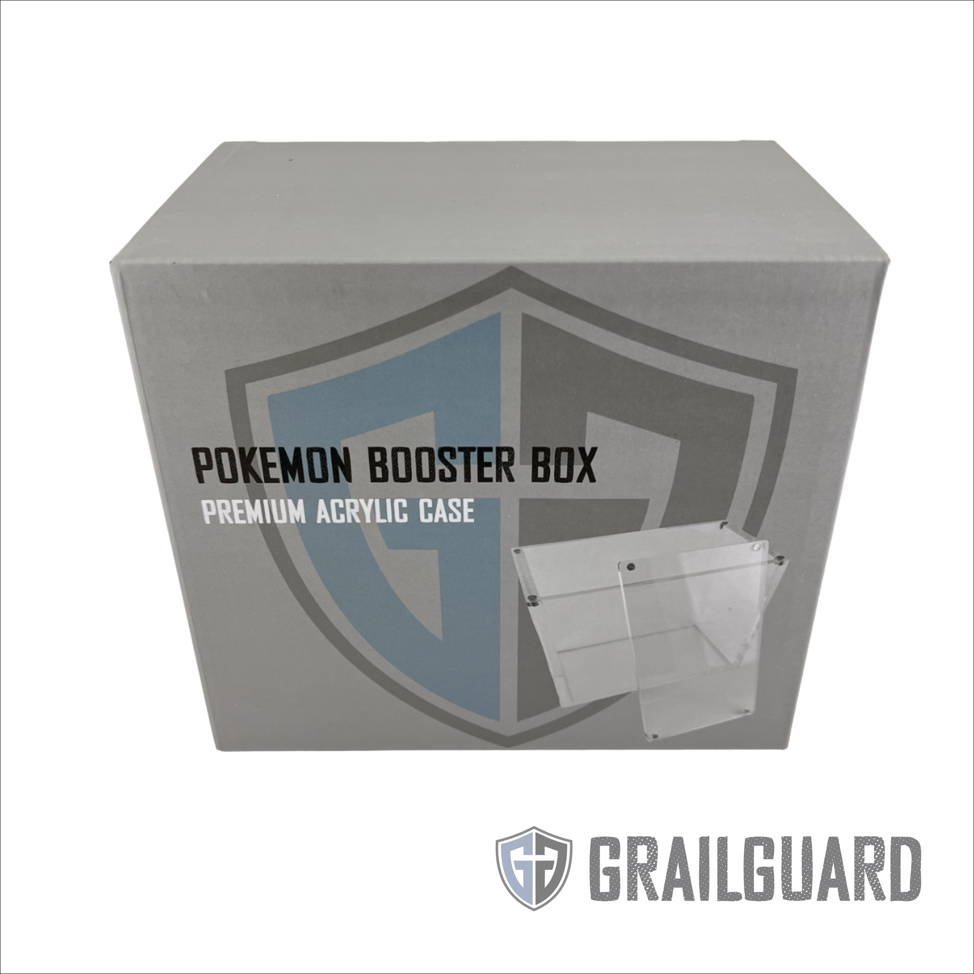 Pokemon TCG Booster Box Premium Acrylic Display Protector Case - Fit M grailguard Pokemon TCG Booster Box Premium Acrylic Display Protector Case - Fit M grailguard