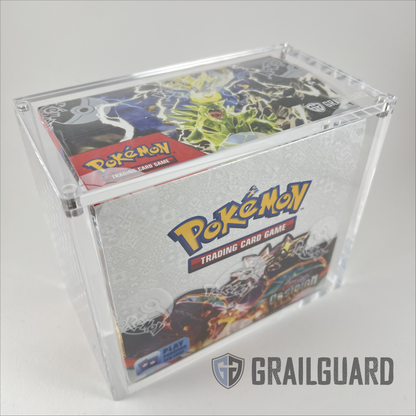 Pokemon TCG Booster Box Premium Acrylic Display Protector Case - Fit M grailguard Pokemon TCG Booster Box Premium Acrylic Display Protector Case - Fit M grailguard