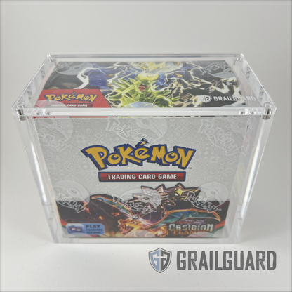 Pokemon TCG Booster Box Premium Acrylic Display Protector Case - Fit Modern Sets