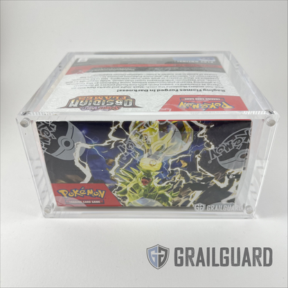 Pokemon TCG Booster Box Premium Acrylic Display Protector Case - Fit Modern Sets