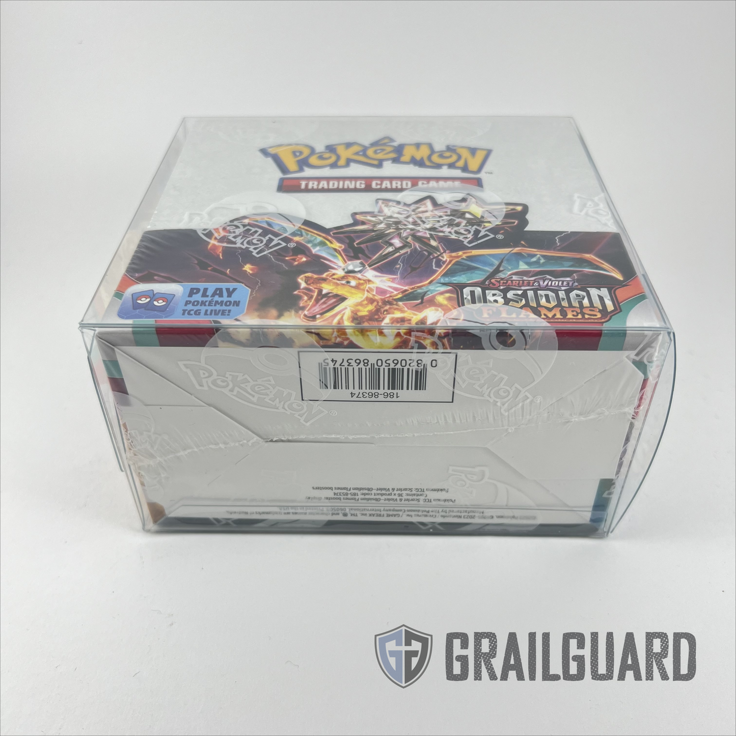 Pokemon Booster Box Protector / Case Premium 0.5mm Thickness (1-20 pack)