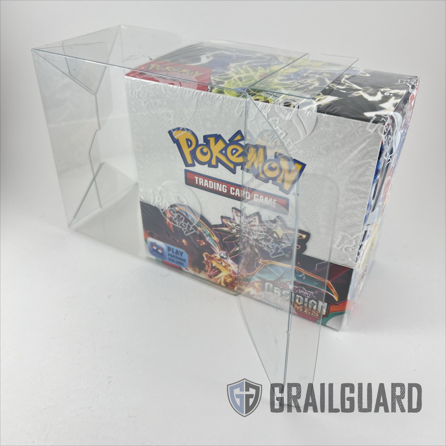 Pokemon Booster Box Protector / Case Premium 0.5mm Thickness grailguard Pokemon Booster Box Protector / Case Premium 0.5mm Thickness grailguard