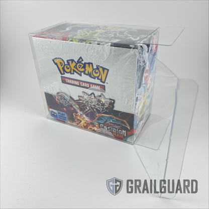 Pokemon Booster Box Protector / Case Premium 0.5mm Thickness grailguard Pokemon Booster Box Protector / Case Premium 0.5mm Thickness grailguard