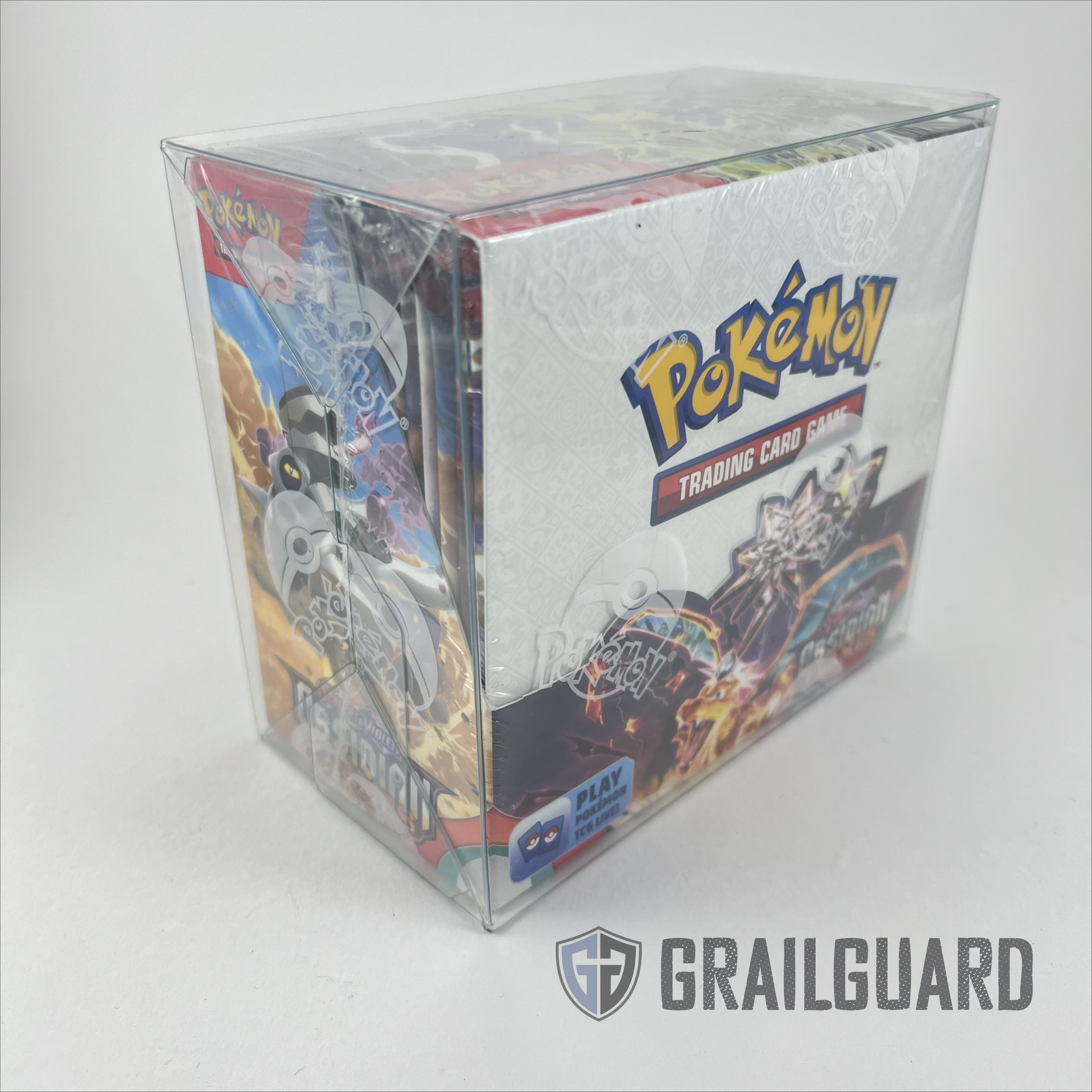 Pokemon Box Protector 5-Pack Plastic Protector Cases For Japanese Pokemon Booster Boxes - Medium Size Pokemon Gym Booster Box Pokemon Box Protector 5-Pack Plastic Protector Cases For Japanese Pokemon Booster Boxes - Medium Size Pokemon Gym Booster Box