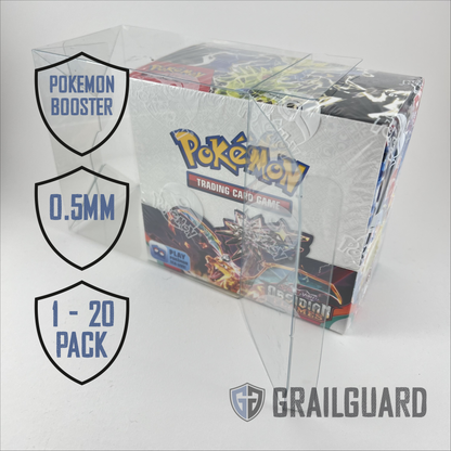 Pokemon Booster Box Protector / Case Premium 0.5mm Thickness