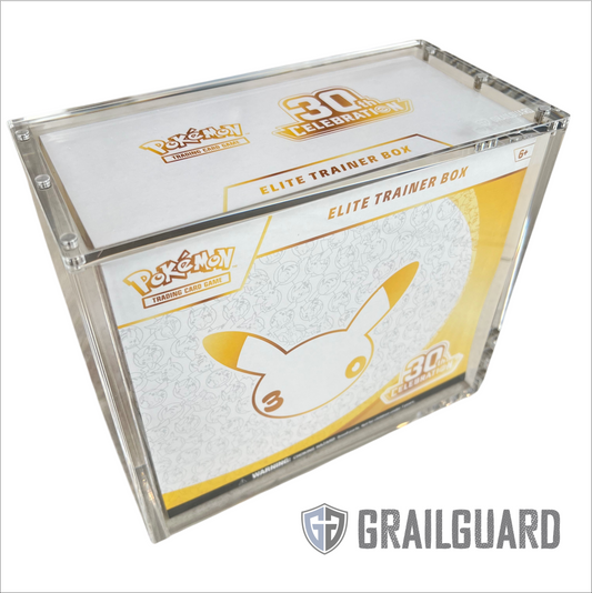 Pokemon TCG Elite Trainer Box ETB Premium Acrylic Display Protector Case