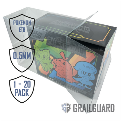 Protector / Case for Pokemon Elite Trainer Box ETB 0.5mm Thickness