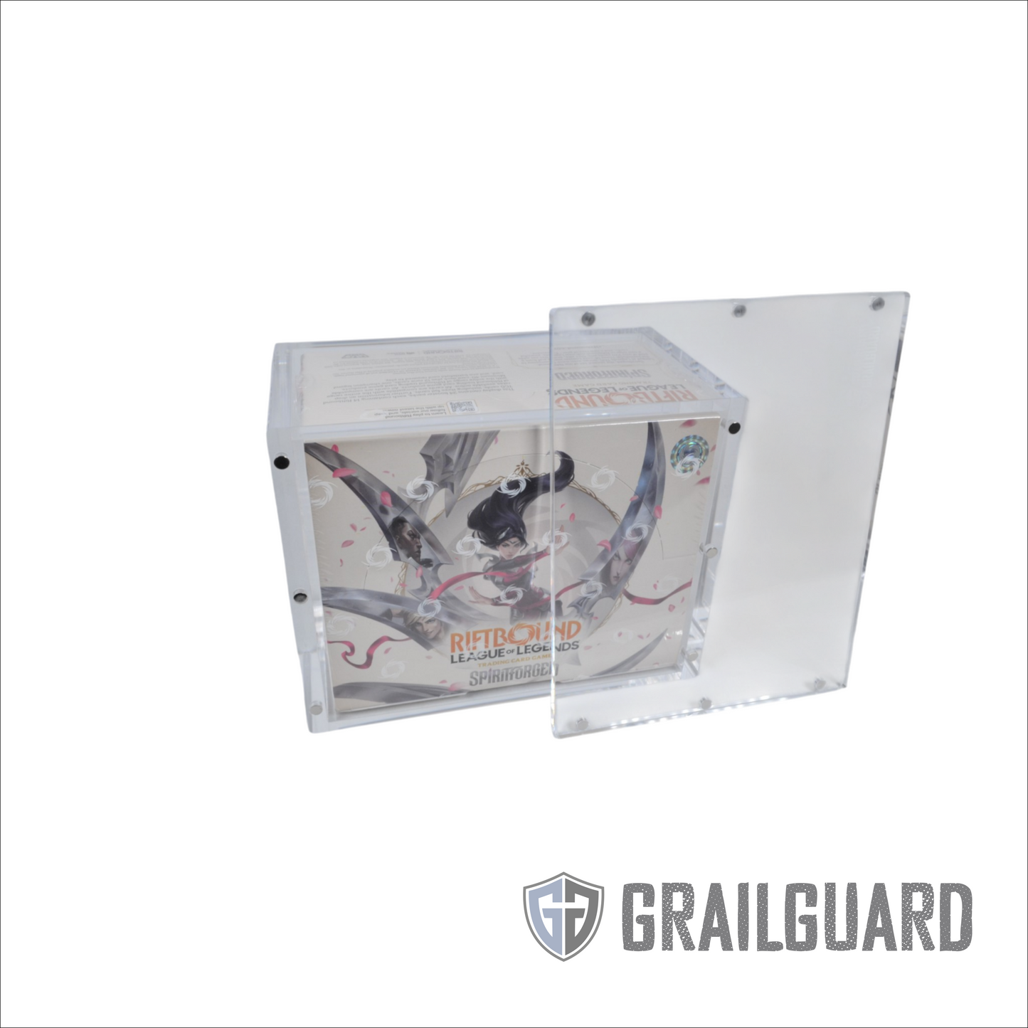 Riftbound TCG Booster Box Premium Acrylic Display Protector Case