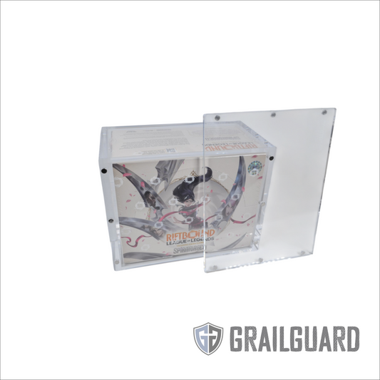 Riftbound TCG Booster Box Premium Acrylic Display Protector Case