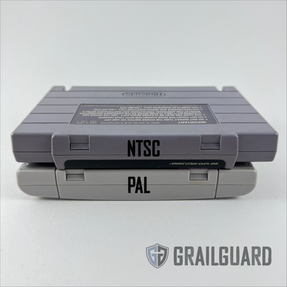 Nintendo SNES NTSC USA Cartridge Cart Game Protector / Case 0.5mm