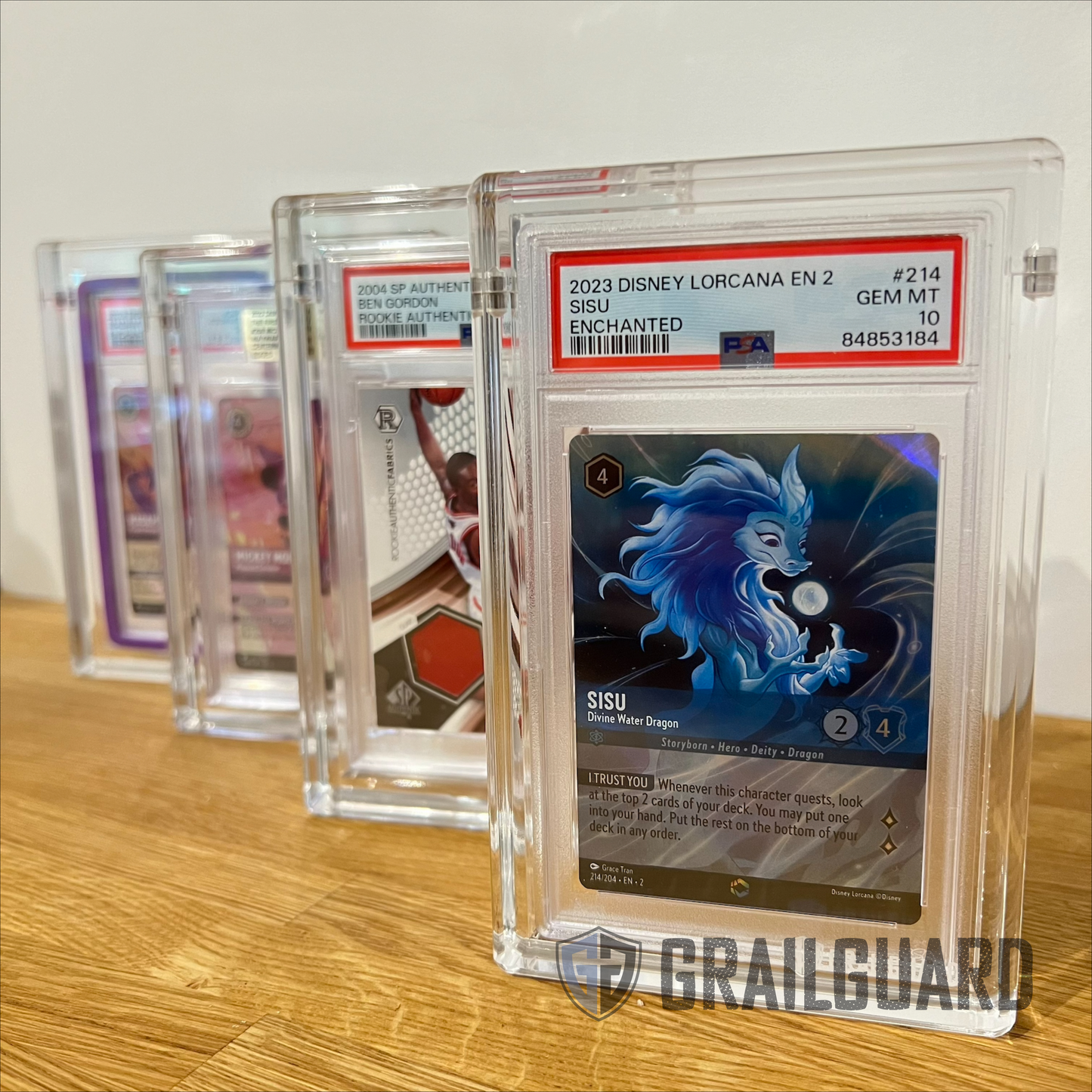 Graded Card Premium Acrylic Magnetic Ultra Thick Display Case PSA BGS ACE