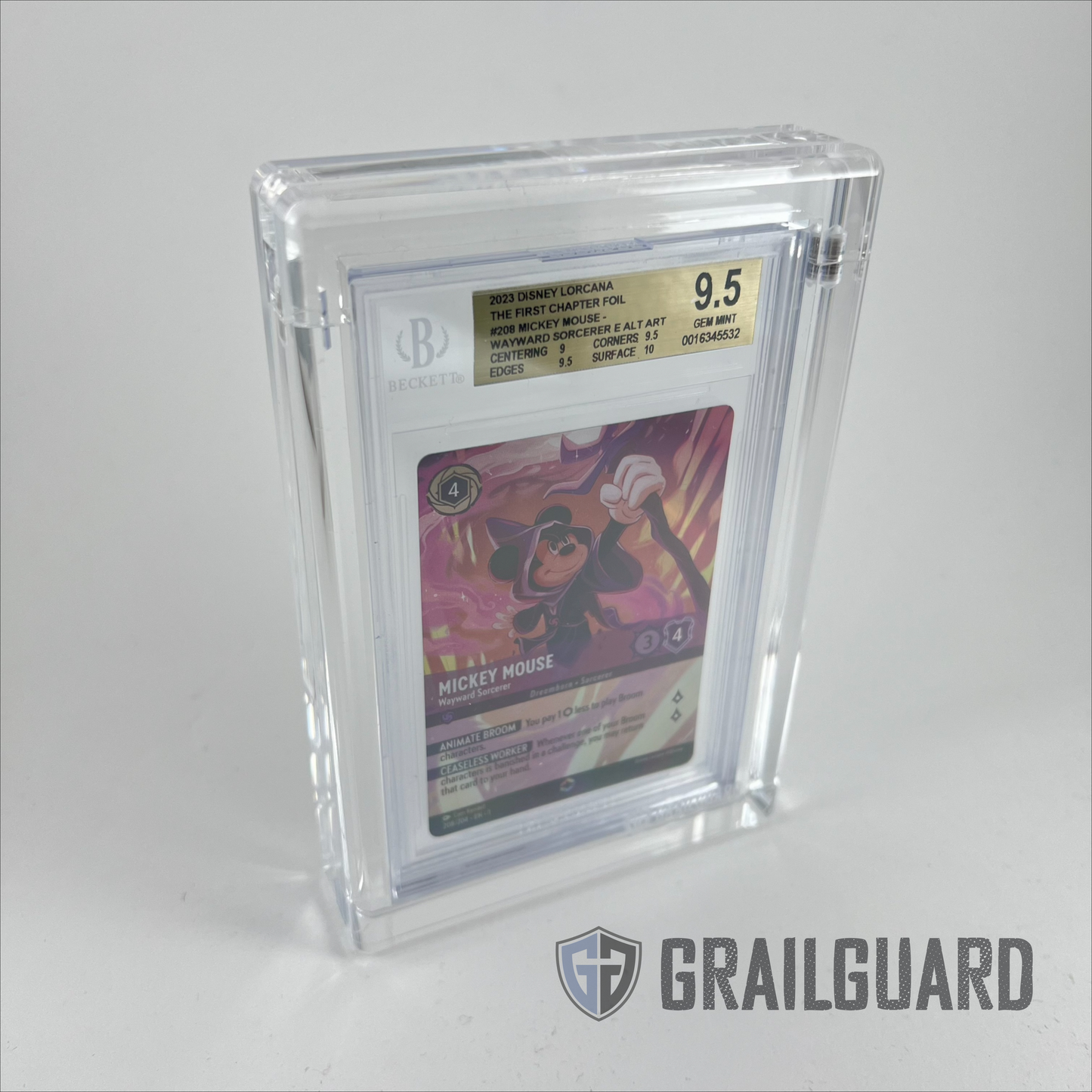 Graded Card Premium Acrylic Magnetic Ultra Thick Display Case PSA BGS ACE