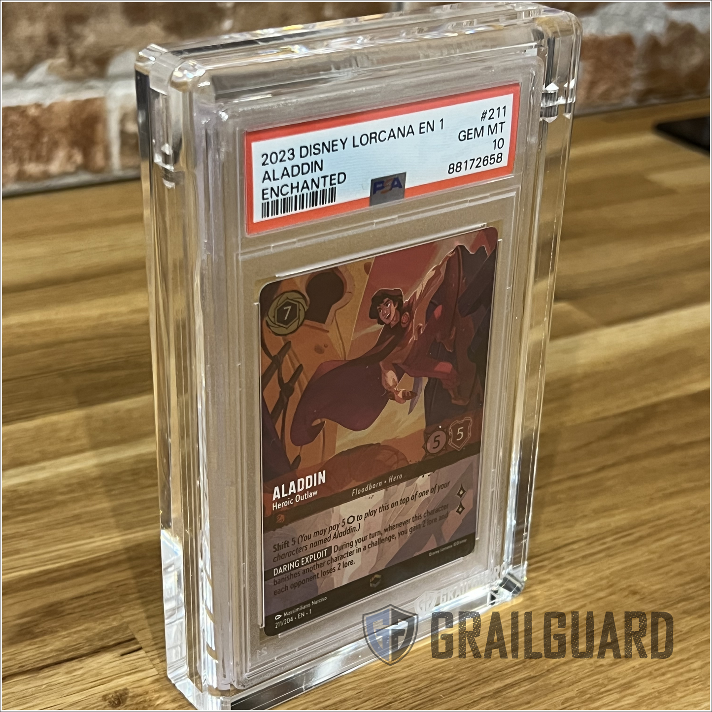 Graded Card Premium Acrylic Magnetic Ultra Thick Display Case PSA BGS ACE