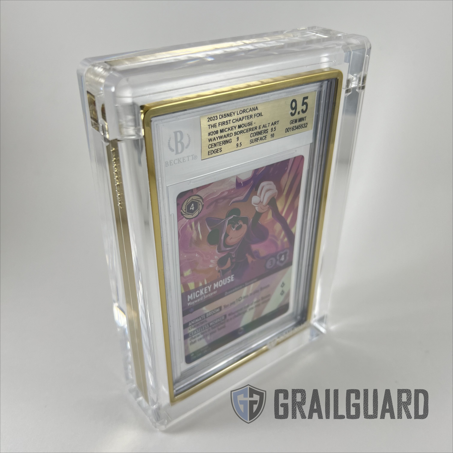 Graded Card Premium Acrylic Magnetic Ultra Thick Display Case PSA BGS ACE