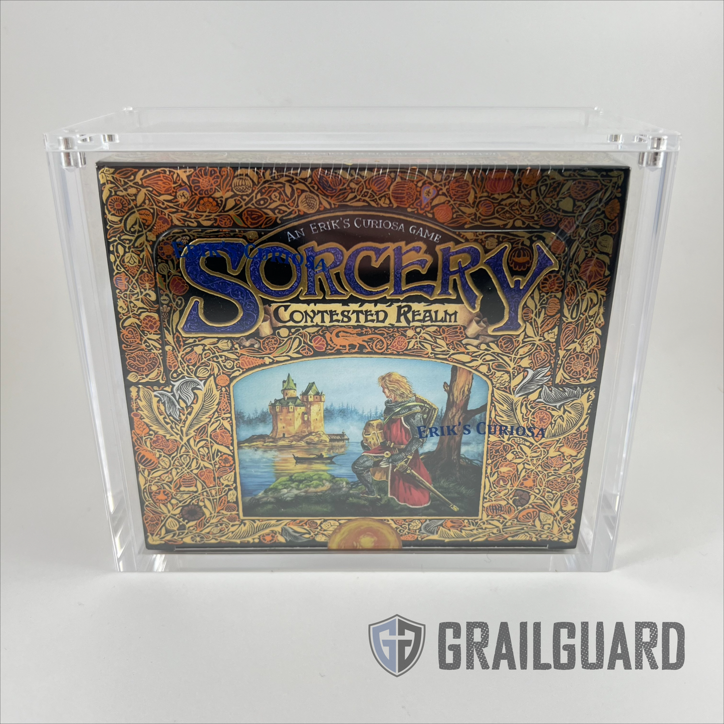 Sorcery Arthurian Legends Booster Box Premium Acrylic Display Protector Case